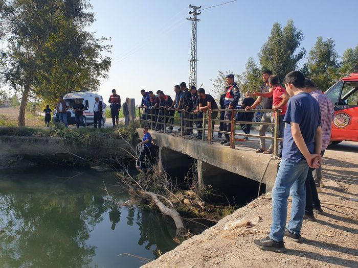 Kanalda cansız beden bulundu